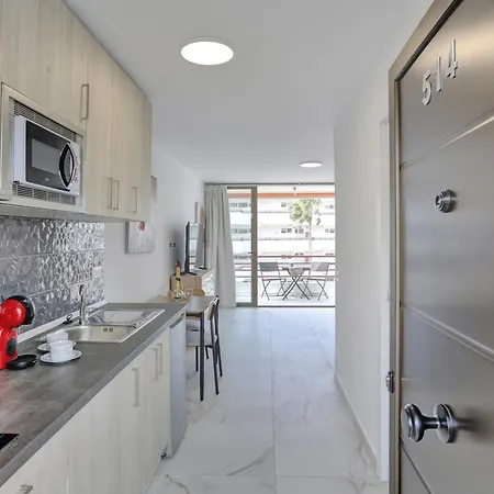 Apartmán Sea Views Modern Estudio Olimpia Near The Costa Adeje (Tenerife)