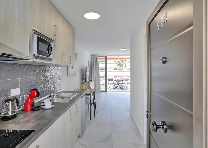 Апартаменти Sea Views Modern Estudio Olimpia Near The Адехе